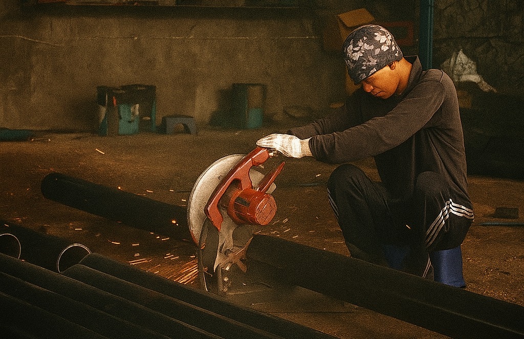 telecommunications iron pole manufacturing